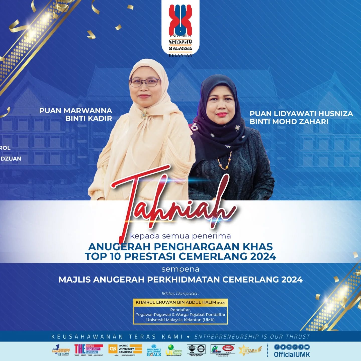 TAHNIAH TOP10